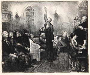 祈祷会、1916